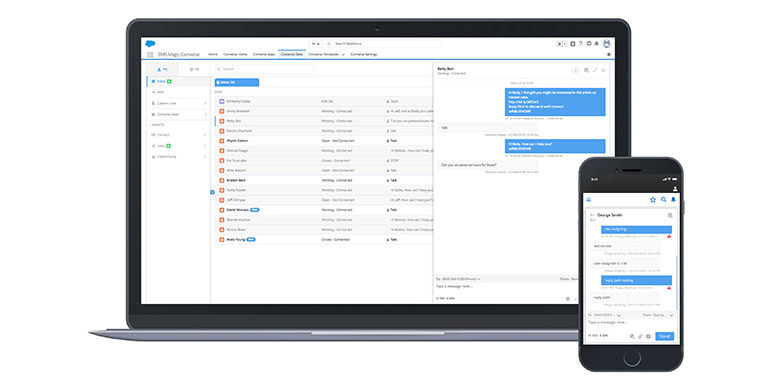 Start Sales Conversations Straight from Your CRM 1 sms-magic