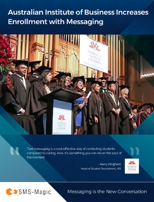 SMS Case Studies 1 AIB Drives Student Enrollment with Messaging