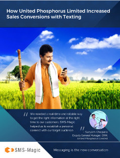 How United Phosphorus Limited Increased Sales Conversions with Texting 2 sms-magic