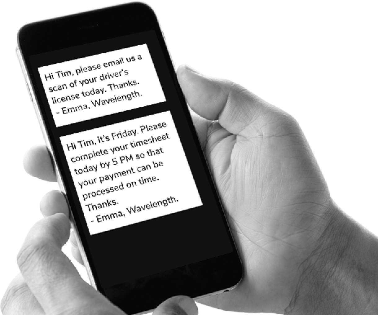 How Wavelength Speeds Time to Hire with Messaging 3 sms-magic