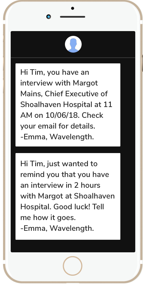 How Wavelength Speeds Time to Hire with Messaging 7 Reminder Mobile