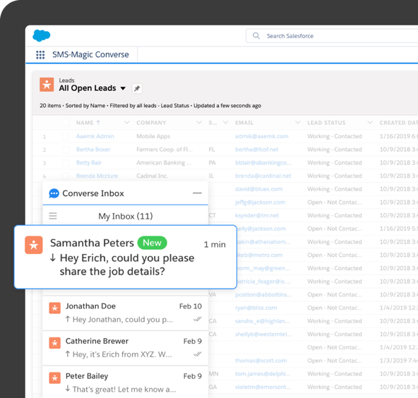 ochre recruitment 2 sms-magic