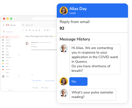 Winter 2021 Release 3 Text Replies to Incoming Email Notifications