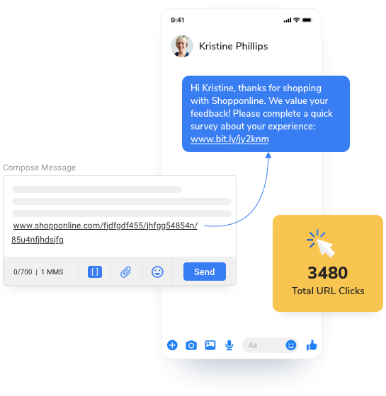 Add Short URLS to your messaging