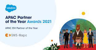 SMS-Magic Receives Salesforce APAC ISV Partner of The Year Award 2021 1 Salesforce APAC Partner of the year