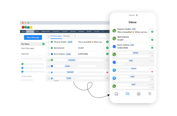 SMS-Magic for Zoho CRM Messaging Solutions 10 sync zoho image